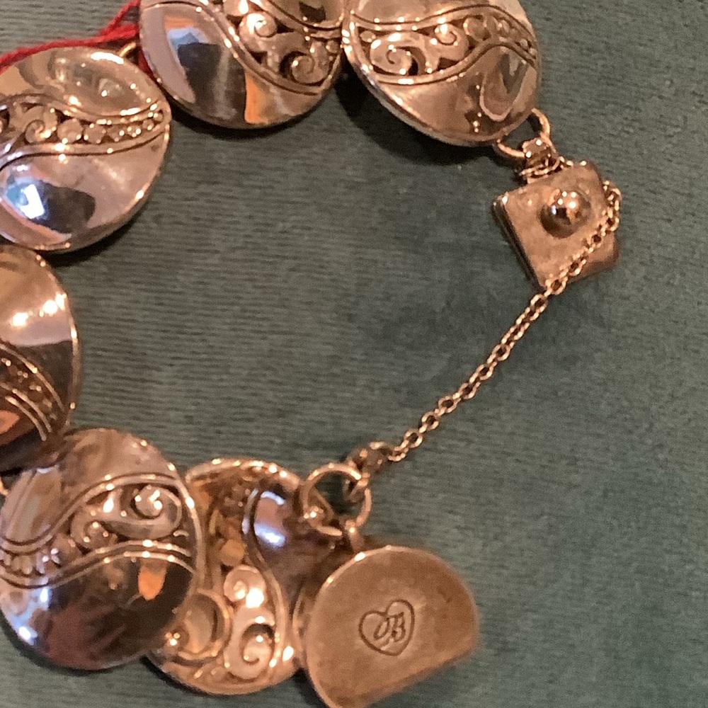 Brighton A La Mode Silver Disc Bracelet